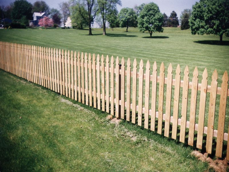 wood Picket Fence