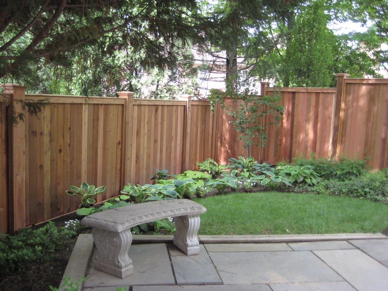 Red Cedar Wood Privacy Fence