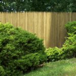 Wood Stockade Fence