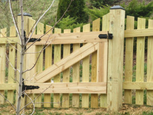 Wood Z Frame Gate