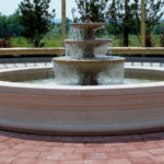 Commercial Water Feature and Hardscape