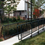 Access Ramp with Railing