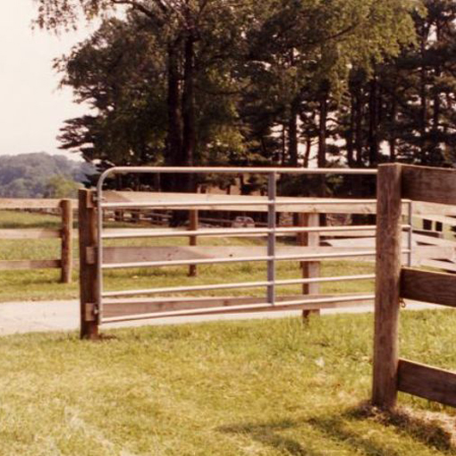 Wood and Metal Farm Gate