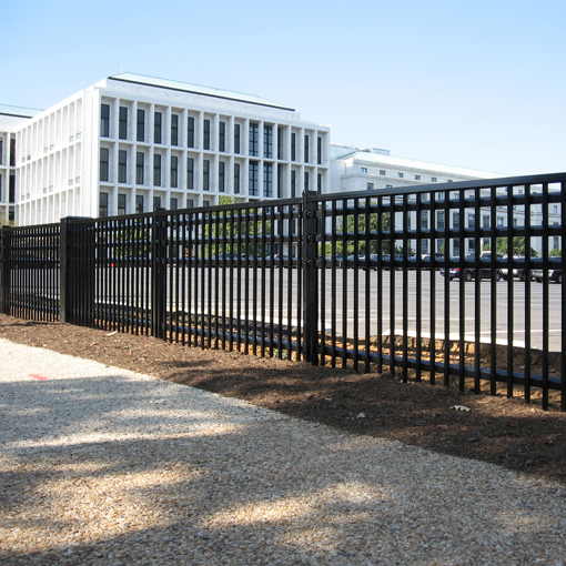 K-Rated Fence near Parking Lot