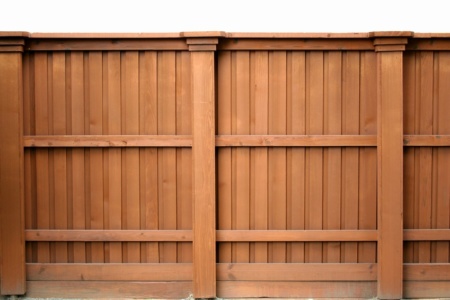 Solid Wood Safety Fence