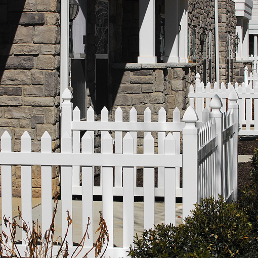 Vinyl Picket Fence