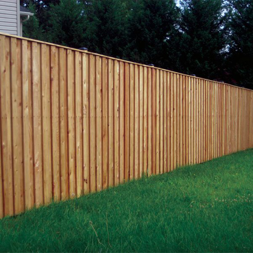 Wood Board and Batten Fence