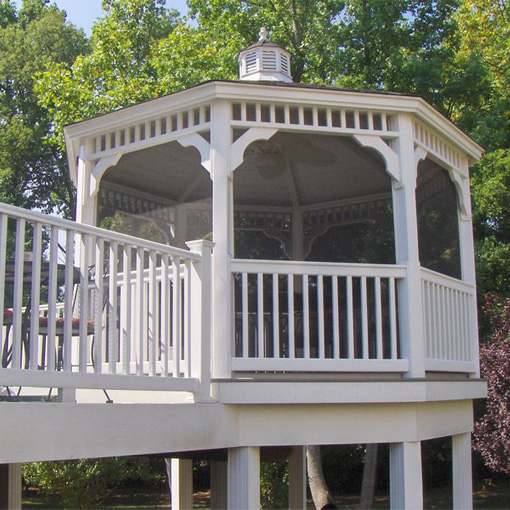 Screened-in Gazebo