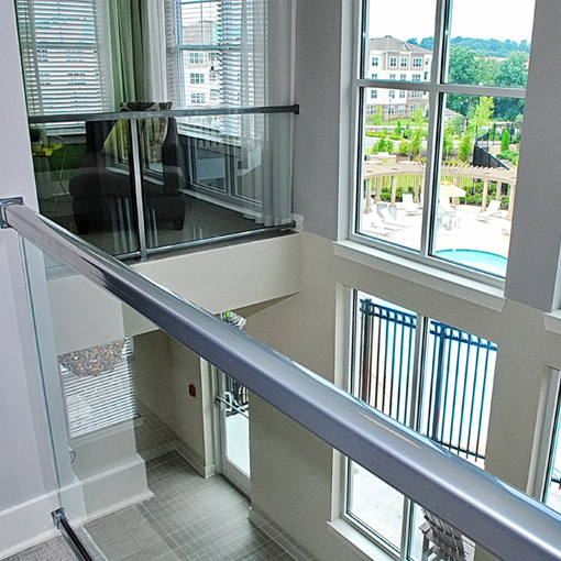 Indoor Glass Railing