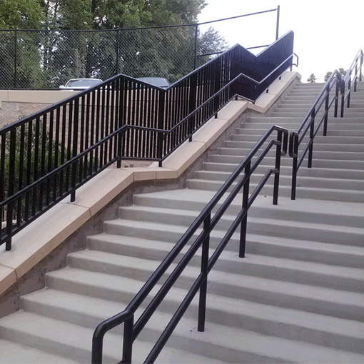 Iron Handrails for Stairs