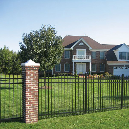 Masonry Column Construction for Fencing