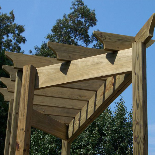 Wood Pergola