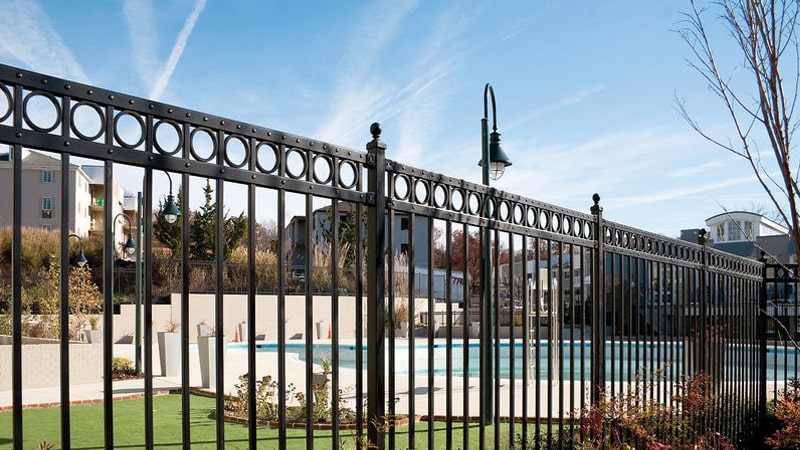 Commercial Fence Cascade