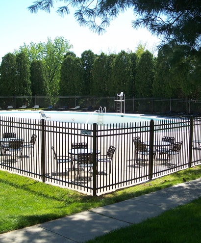 Community Pool Fence