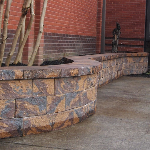 Masonry Retaining Wall