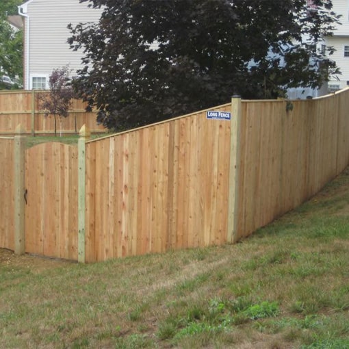 Vertical Board Fence